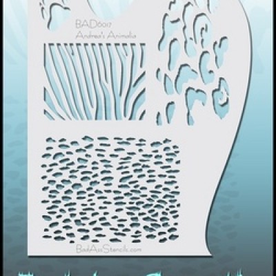 Full Size Bad Ass Stencil 6017